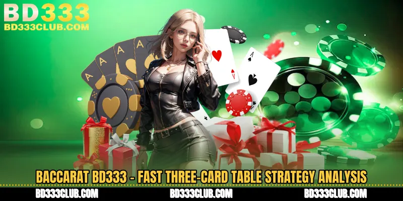 Baccarat BD333 - Fast Three-Card Table Strategy Analysis
