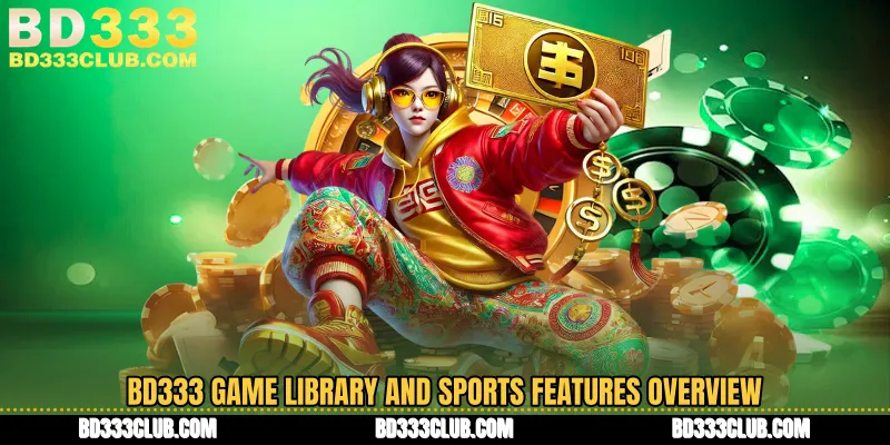 BD333 Game Library and Sports Features Overview