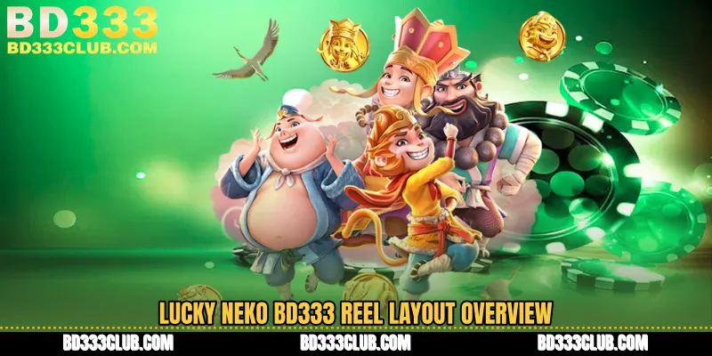 Lucky Neko BD333 Reel Layout Overview