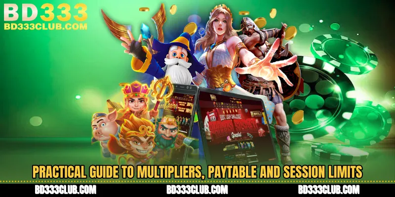 Practical Guide To Multipliers, Paytable And Session Limits