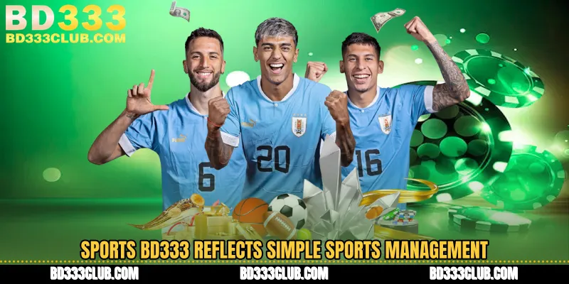 Sports BD333 Reflects Simple Sports Management