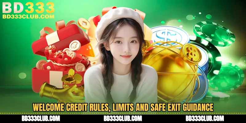 Welcome Credit Rules, Limits And Safe Exit Guidance